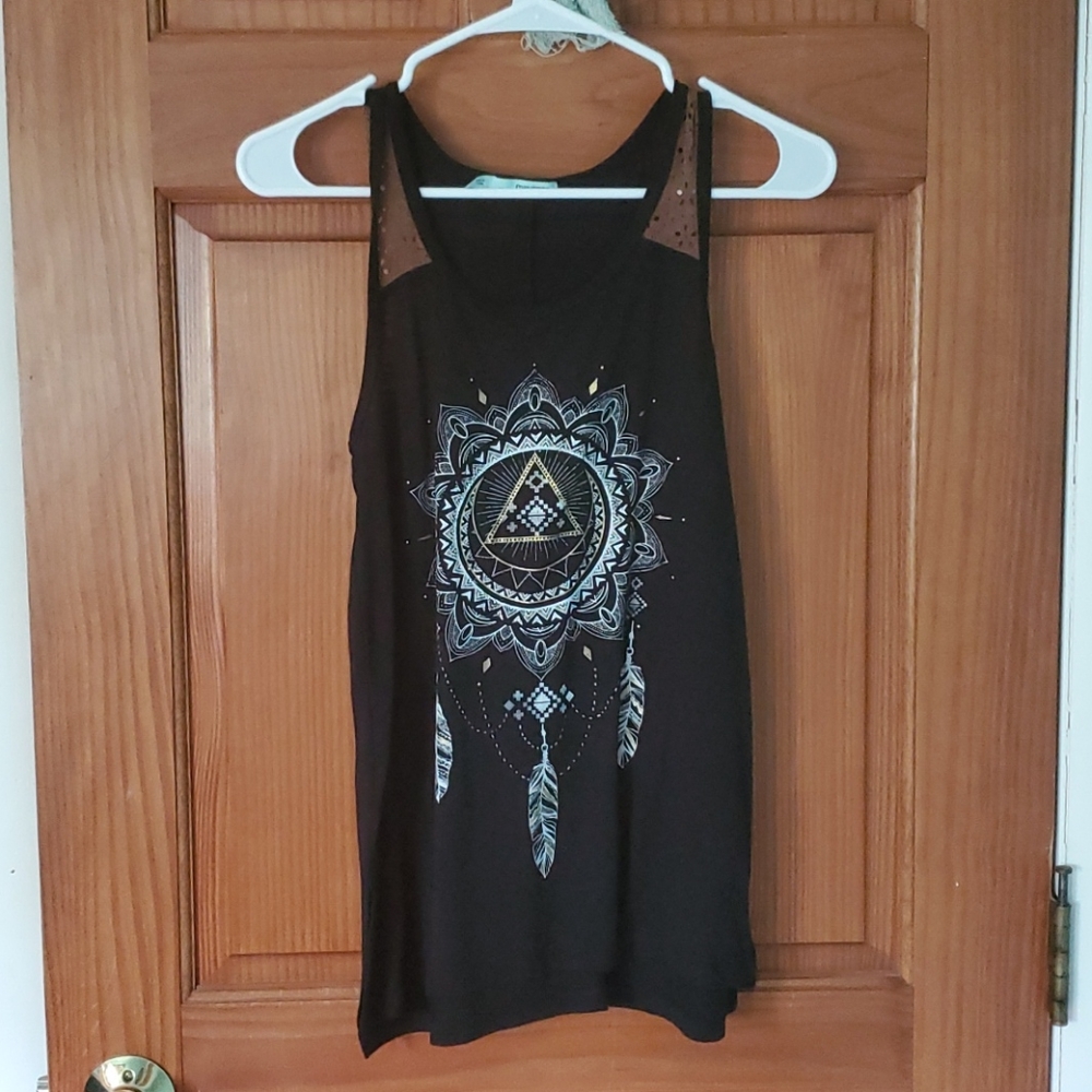 Maurices dream catcher tank top SZ S